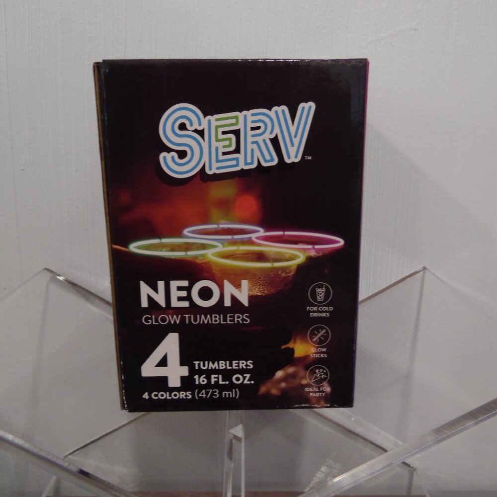SERV Neon Glow Tumblers